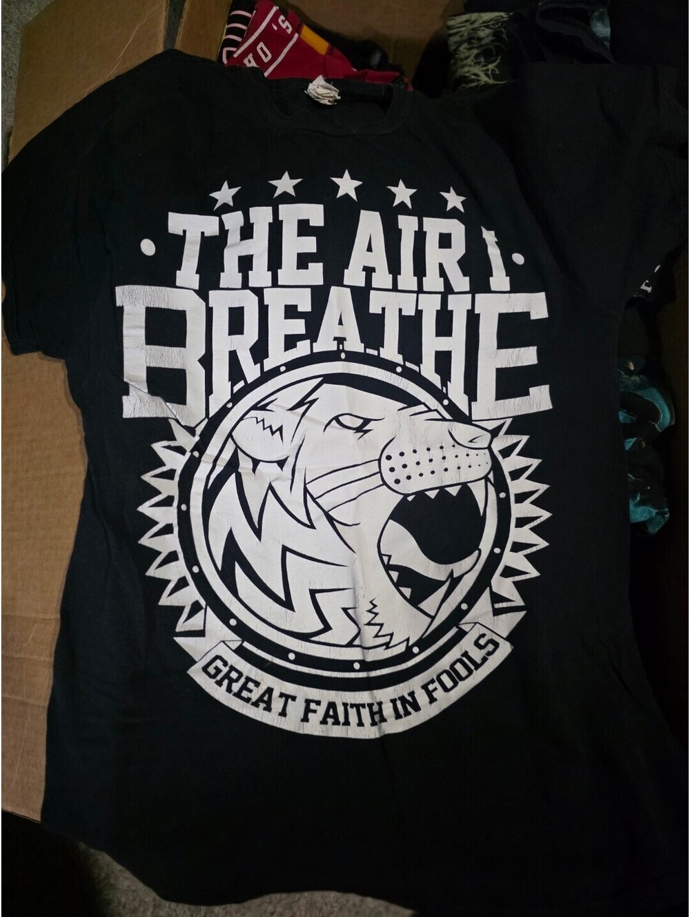 The Air I Breathe double sided shirt size Large